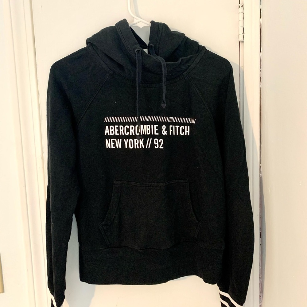 Black Abercrombie hoodie. Size small